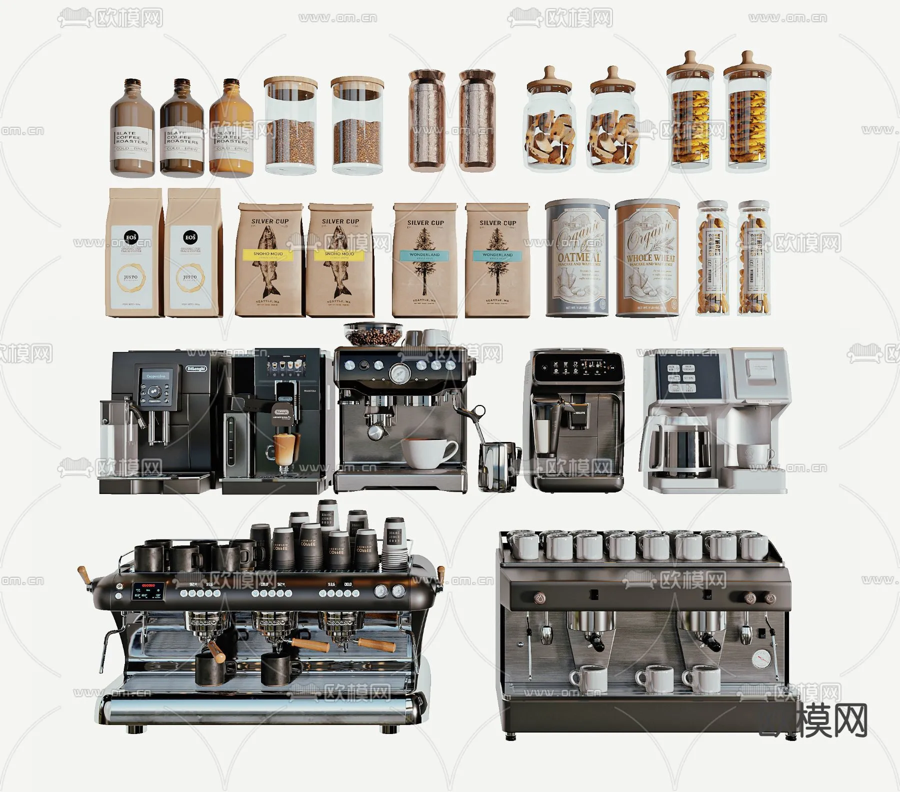 Kitchen Appliances for Interior Design – 3DS Max Models – 039