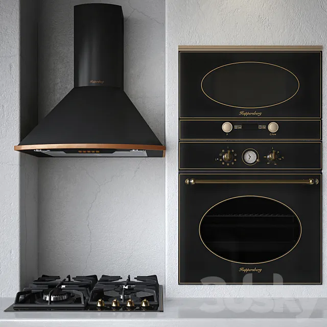 Kitchen appliances Kuppersberg 3DModel