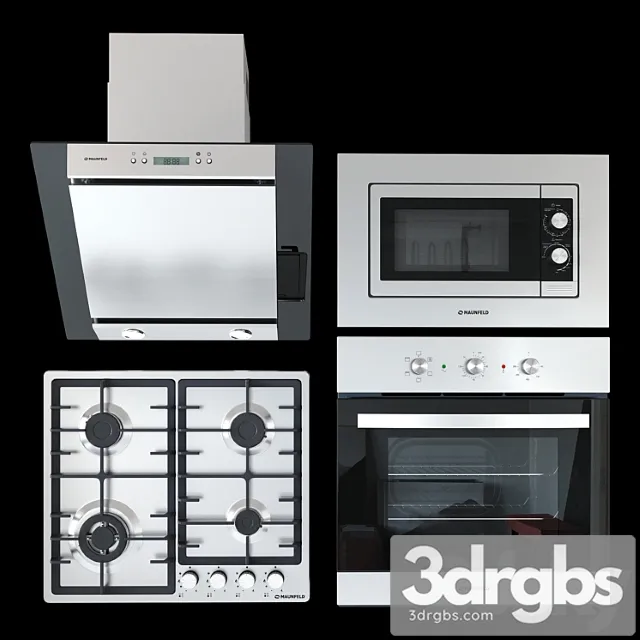 Kitchen Appliances Maunfeld 2 3D Model Download