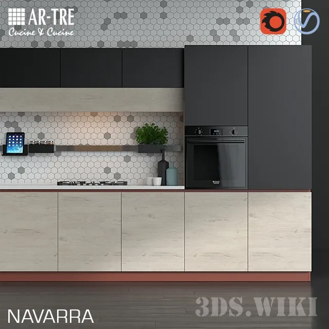kitchen – AR-TRE Navarra kitchen 3D Model