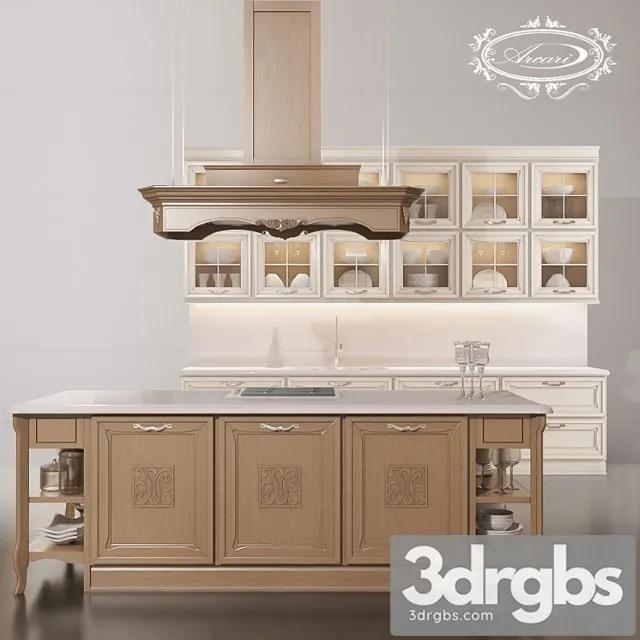 Kitchen Arcari Siena 3 3D Model Download