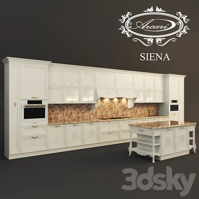Kitchen Arcari Siena 3DModel