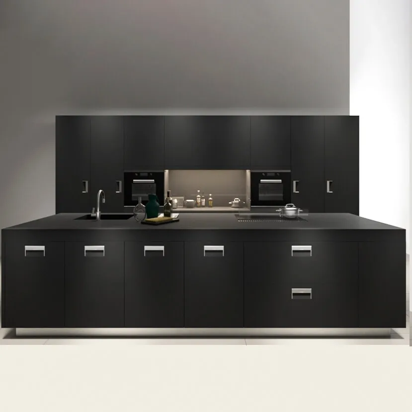 kitchen – Arclinea italia black armour 3D Model