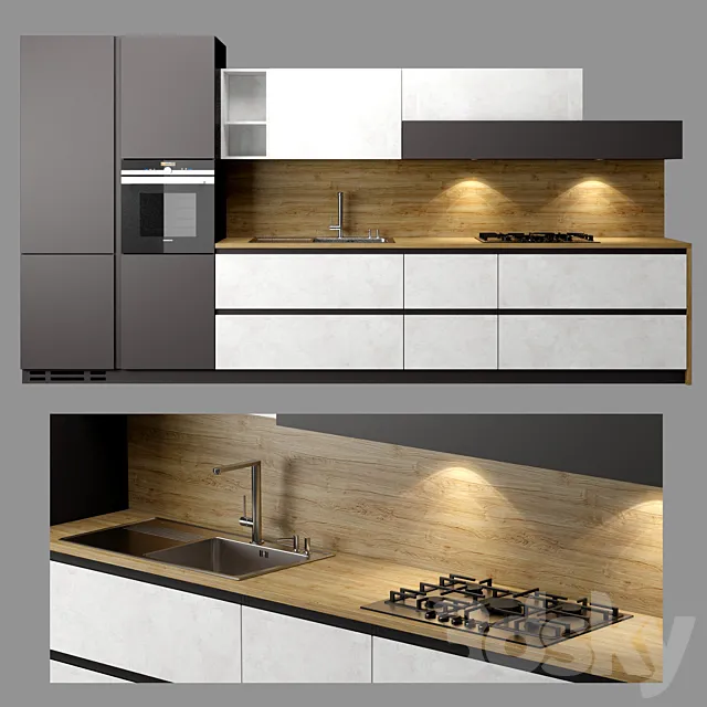 Kitchen arredo 3D Model