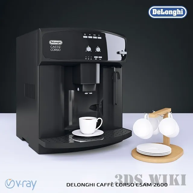 kitchen – Automatic coffee machine ESAM 2600 Caffe Corso 3D Model