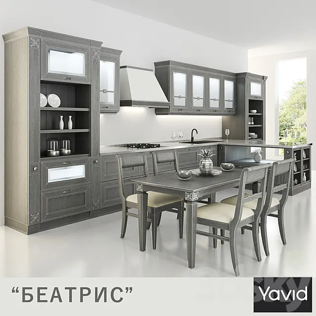 Kitchen Beatrice from companies Yavid 3DModel