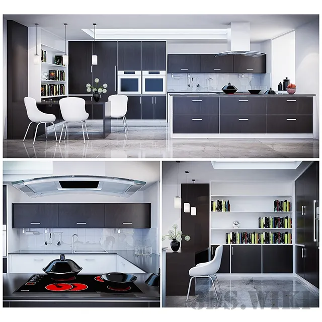 kitchen – Beautiful modern kitchen 3D Model