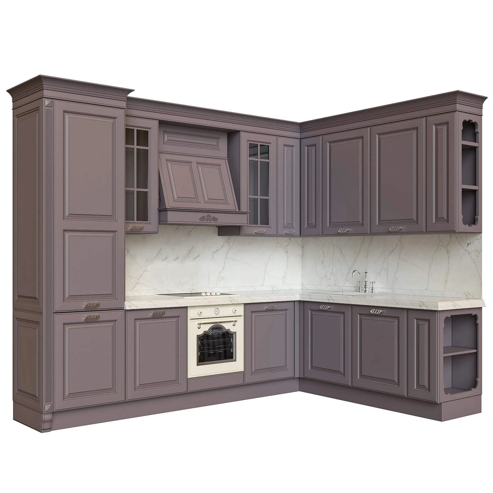 kitchen – Berloni – Athena(Lavanda) 3D Model