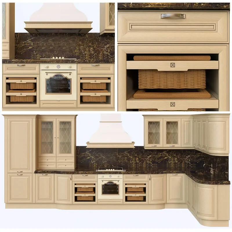 kitchen – Berloni – Sheraton (frassino_naturale) 3D Model