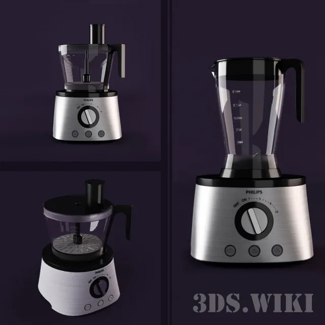 kitchen – Blender PHILIPS 3D Model