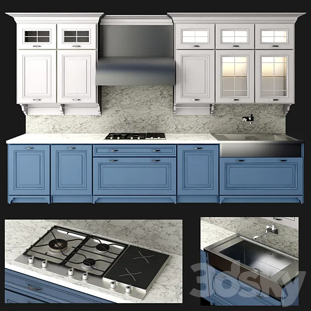 Kitchen boston 3D Model