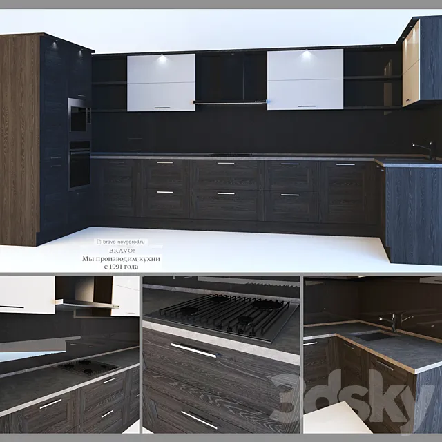kitchen BRAVO Alba 3DModel