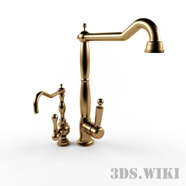 kitchen – Bronze mixer Emmevi Laguna 3D Model