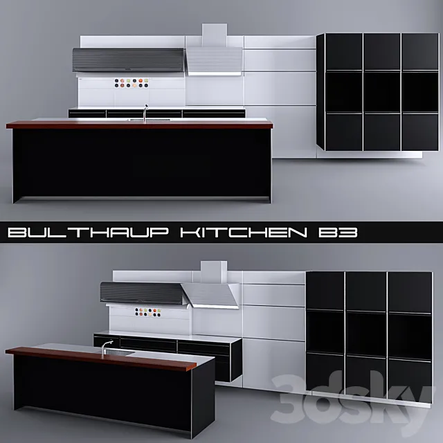 Kitchen bulthaup b3 3D Model