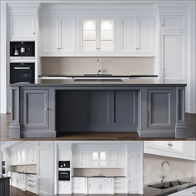 Kitchen by tom howley 3D Model Kitchen by tom howley 3D Model