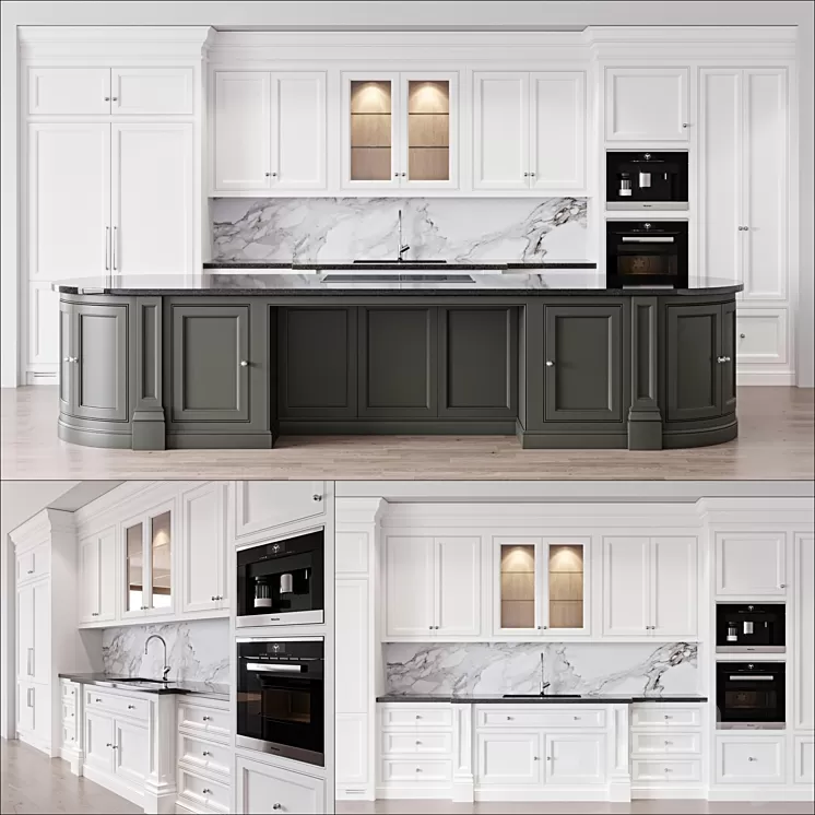 Kitchen by Tom Howley 4 3D Model Kitchen by Tom Howley 4 3D Model