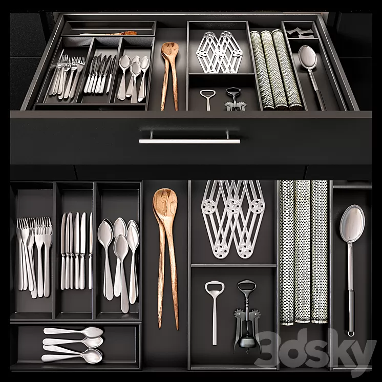 Kitchen case 3D Model
