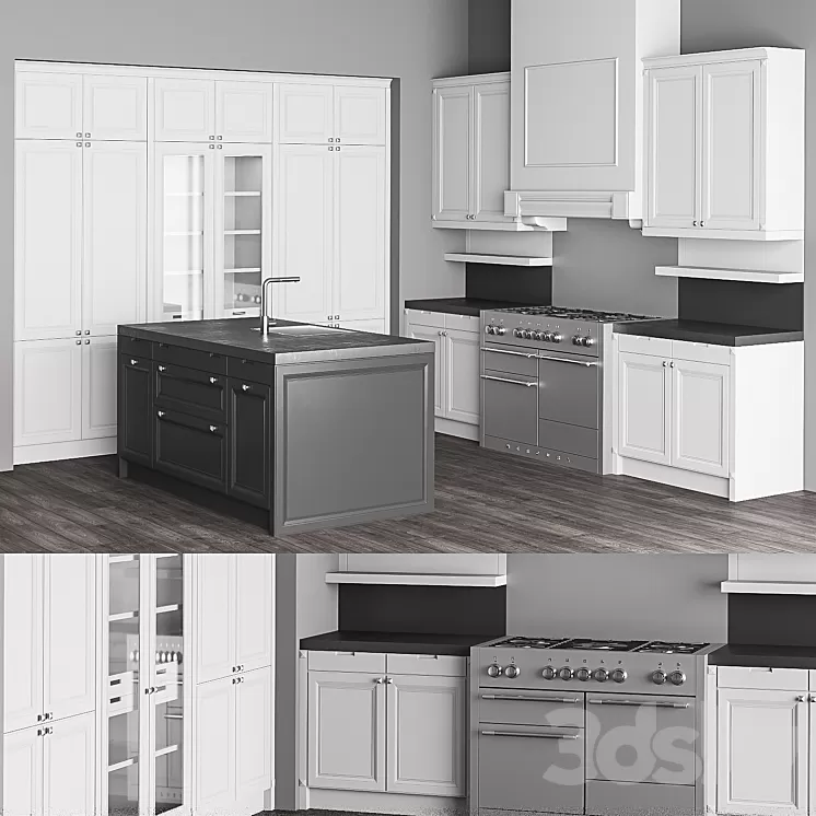 Kitchen Castagna Cucine Gallery 3D Model Kitchen Castagna Cucine Gallery 3D Model