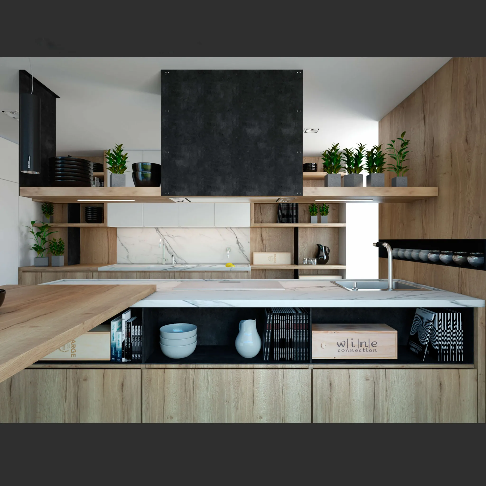 kitchen – Castagna Cucine Natura 3D Model
