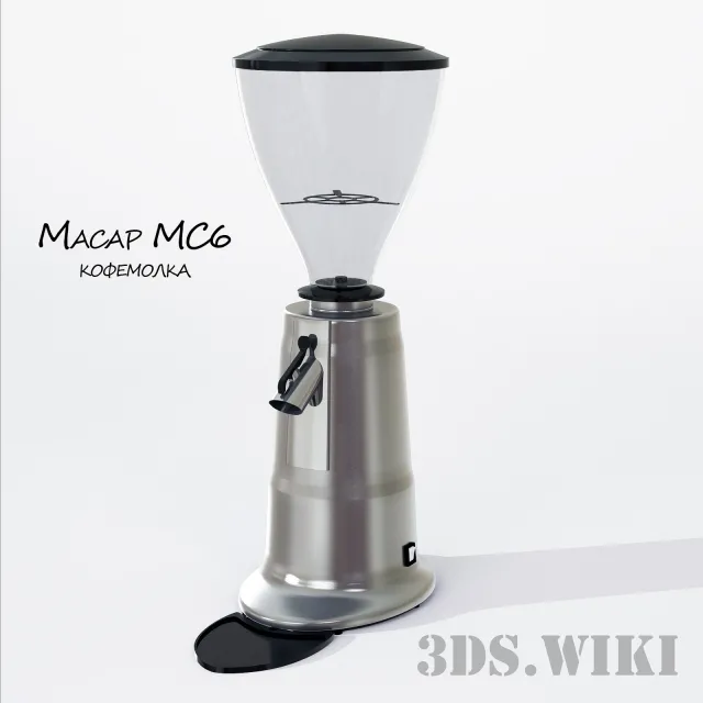 kitchen – Coffee grinder Macap MC6 3D Model