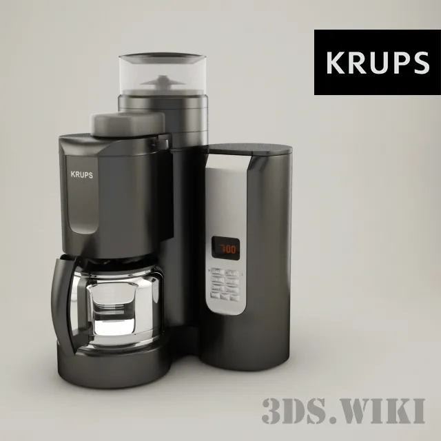 kitchen – Coffee machine – KRUPS 3D Model