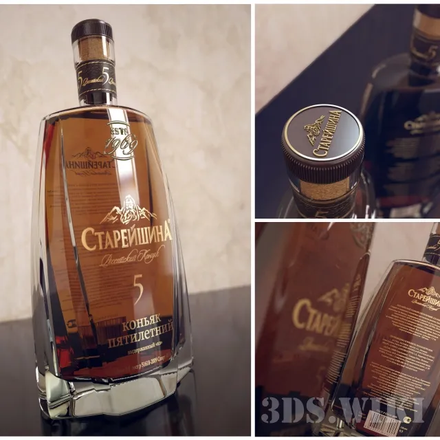 kitchen – cognac старейшина 3D Model