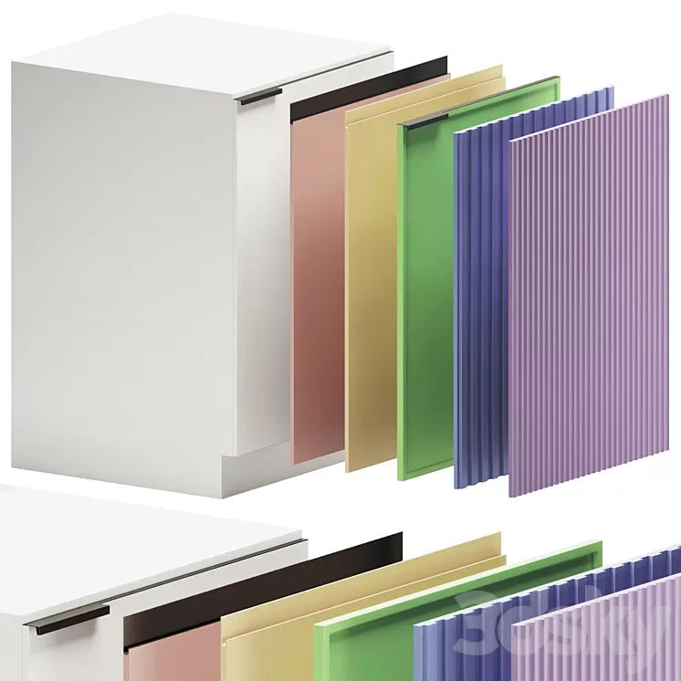 Kitchen constructor 3D Model Free Download