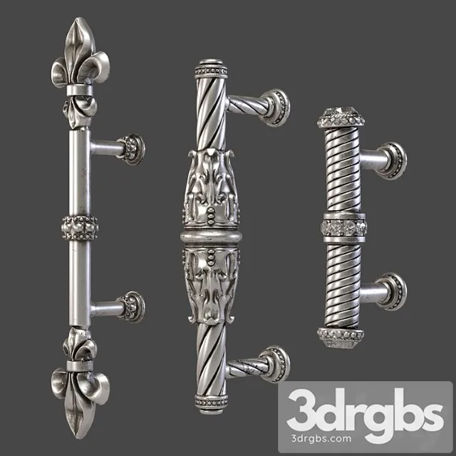 Kitchen Cupboard Cabinet Door Handles Set11 3D Model Download Kitchen Cupboard Cabinet Door Handles Set11 3D Model Download