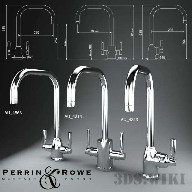 kitchen – Современные кухонные краны 3D Model
