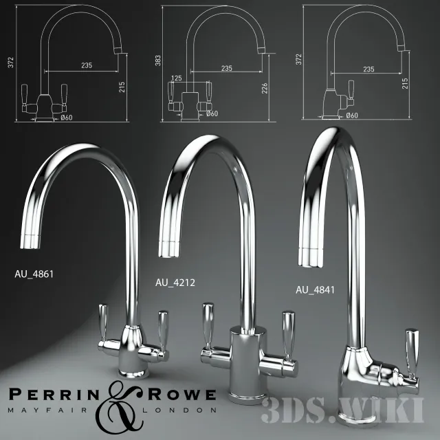 kitchen – Современные смесители для кухни 3D Model