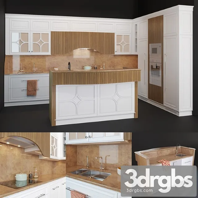 Kitchen dama prestige 3D Model Download
