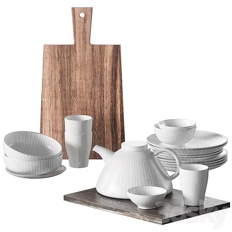 kitchen decor 1 3D Model kitchen decor 1 3D Model