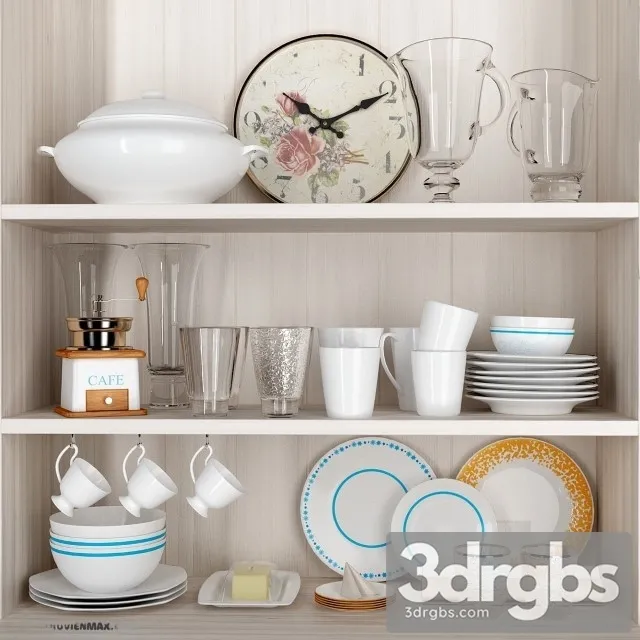 Kitchen Decor 132 3D Model Download Kitchen Decor 132 3D Model Download