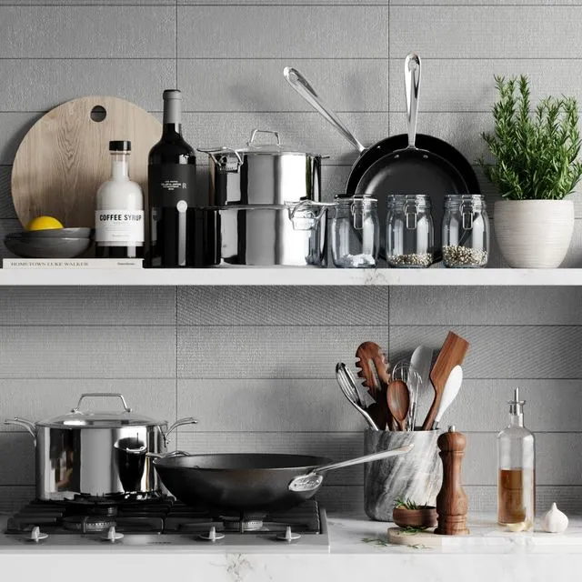 Kitchen decor 3 3D Model