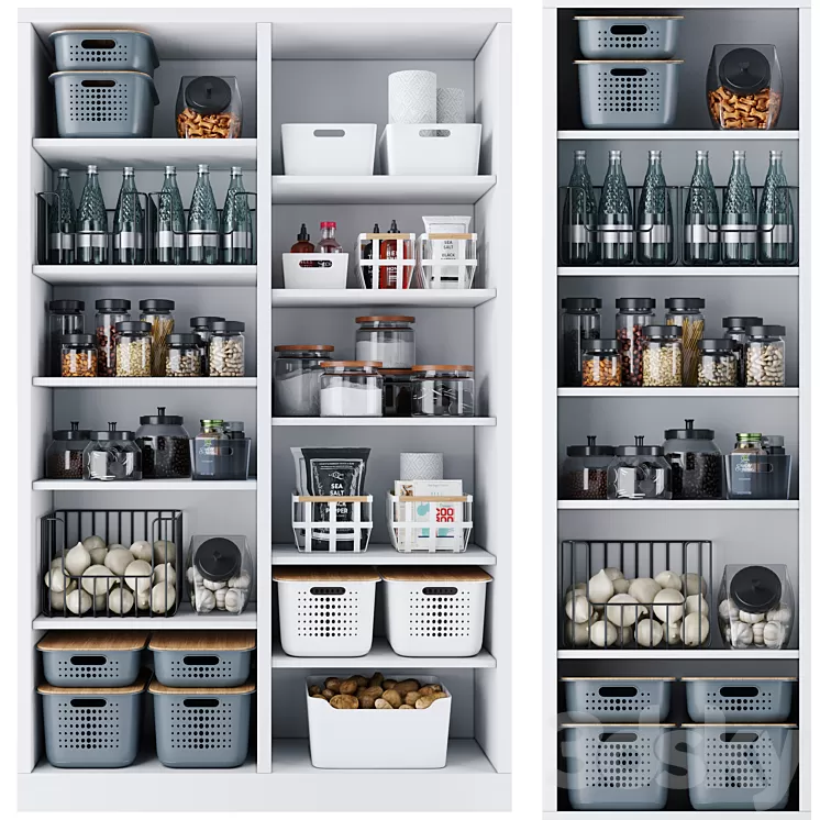 Kitchen Decor 3D Model Kitchen Decor 3D Model