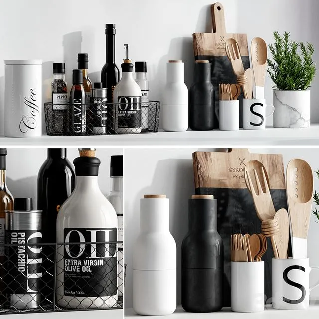 Kitchen decor 5 3D Model