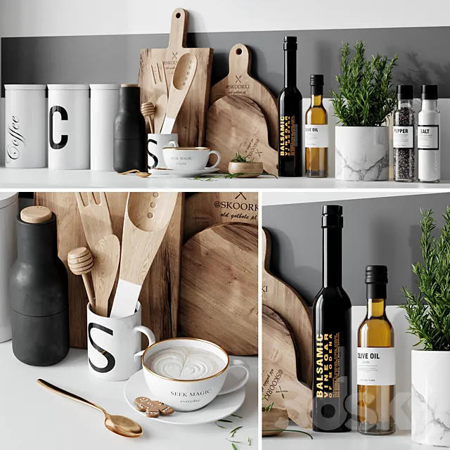 Kitchen decor 6 3DModel