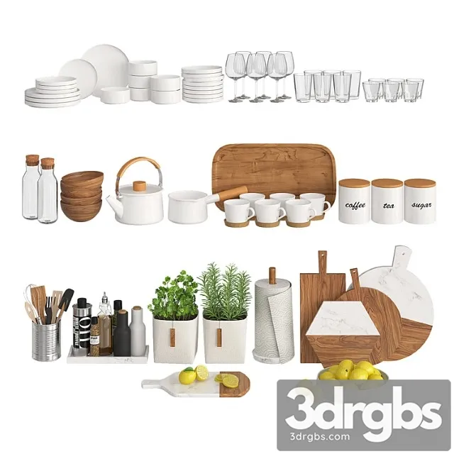 Kitchen decor – light 3D Model Download Kitchen decor – light 3D Model Download