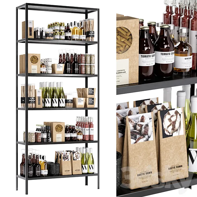 kitchen decor set 13 3D Model