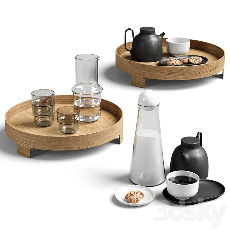 kitchen decor set 15 3D Model Free Download