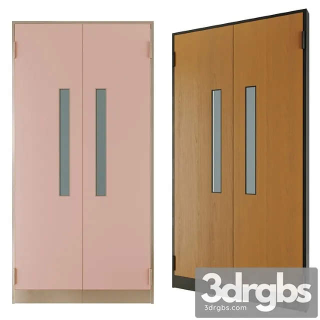 Kitchen door 2 3D Model Download