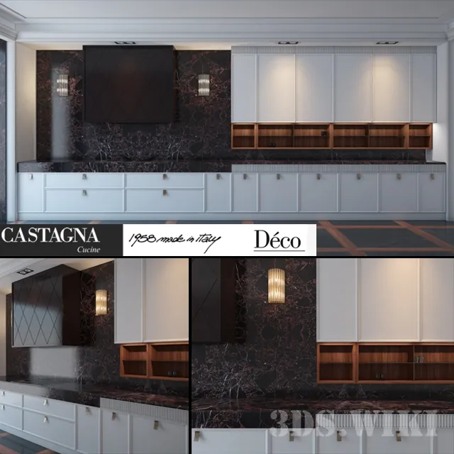 kitchen – Elite designer kitchen Castagna Cucine Deco 3D Model
