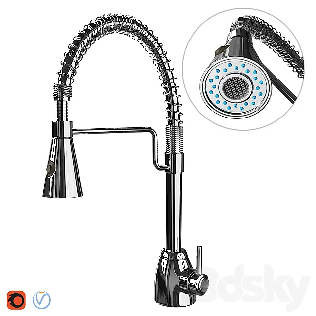 Kitchen faucet 3D Model