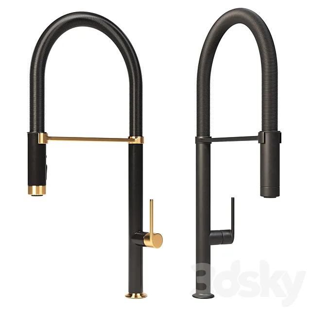 Kitchen faucet JUXTAPOSE by Kallista 3D Model Kitchen faucet JUXTAPOSE by Kallista 3D Model