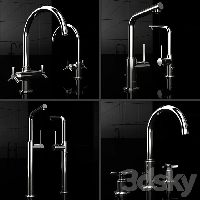 Kitchen faucets Grohe Atrio 3D Model