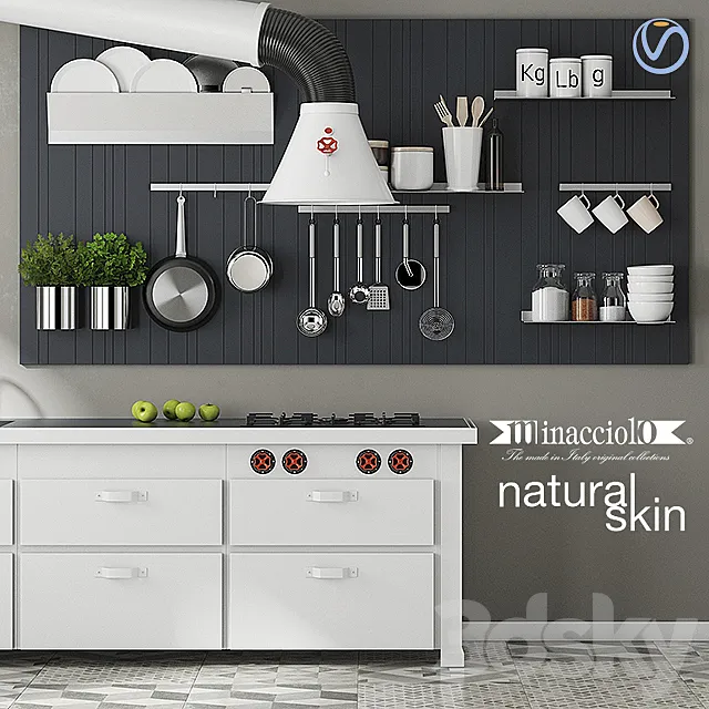 Kitchen from Minacciolo 3D Model