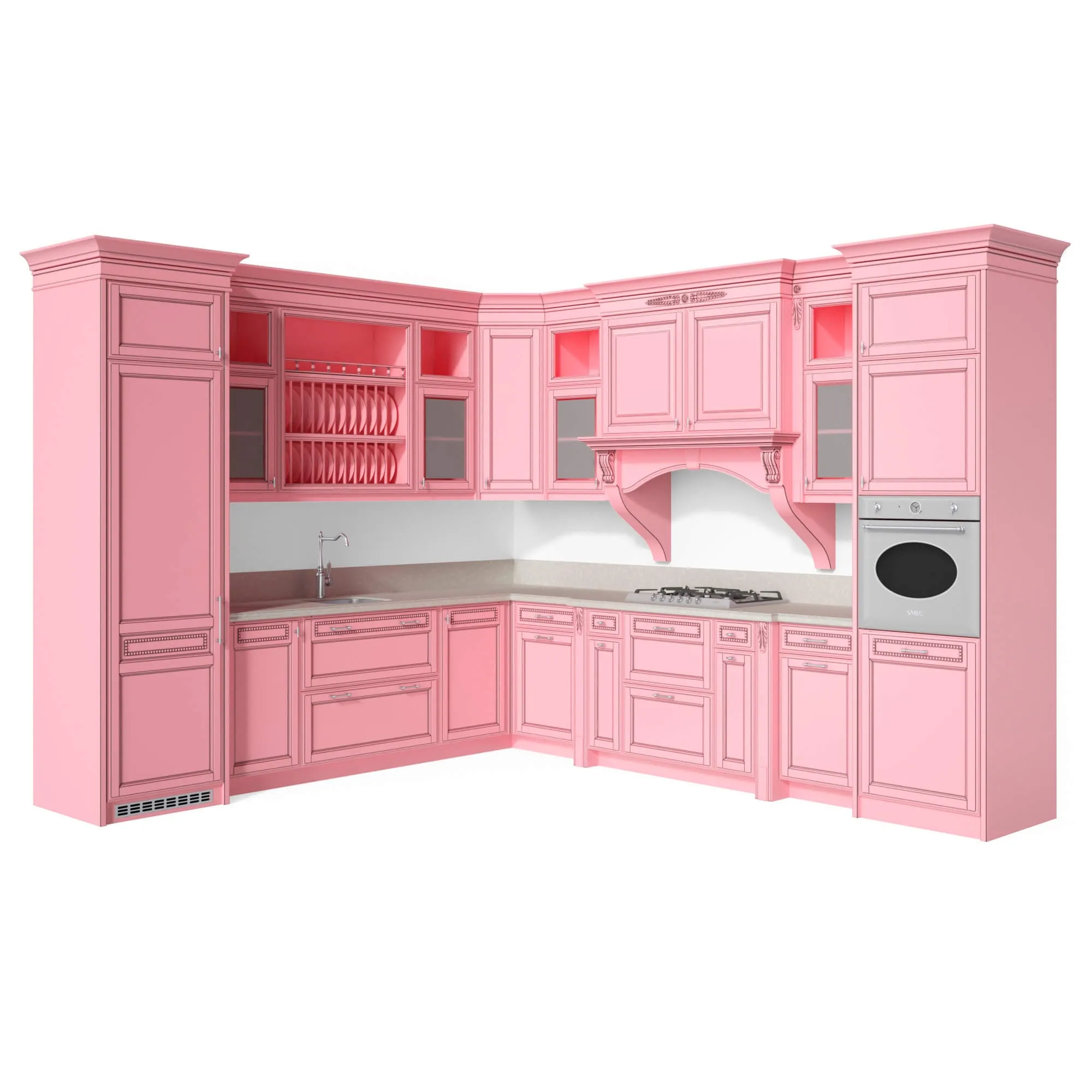 kitchen – Furniture for kitchen 01 3D Model