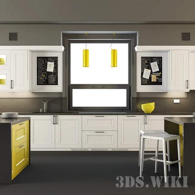 kitchen – Furniture for kitchen 3D Model