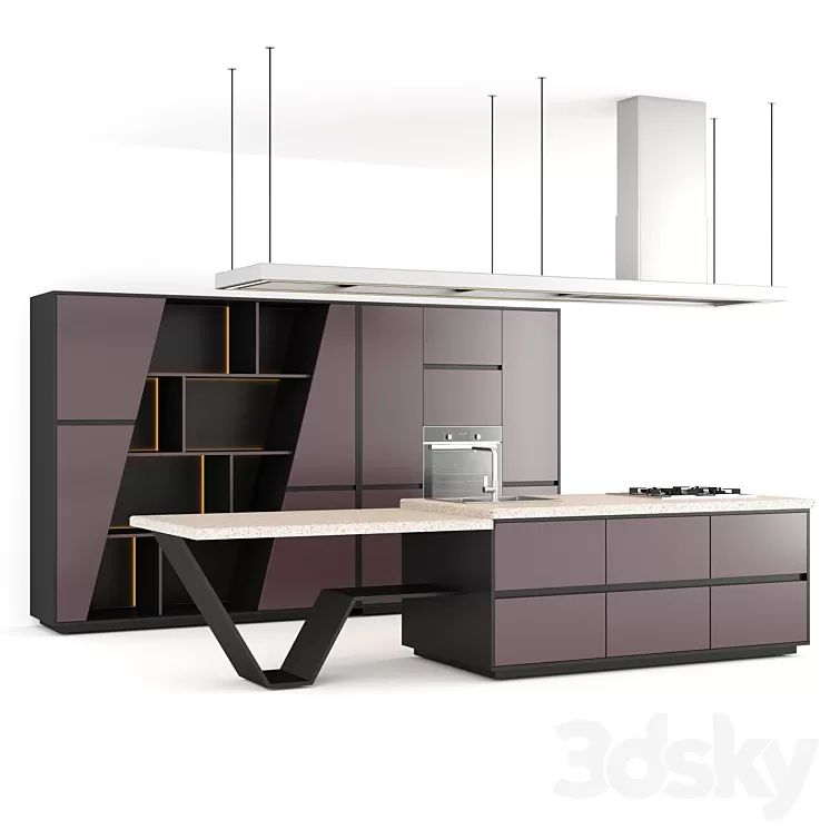 “Kitchen furniture “”Islet””” 3D Model “Kitchen furniture “”Islet””” 3D Model