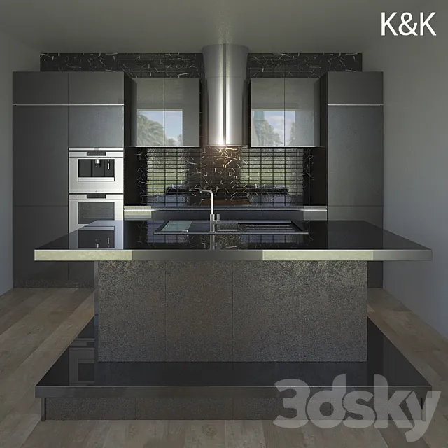 Kitchen Furniture VII 3DModel
